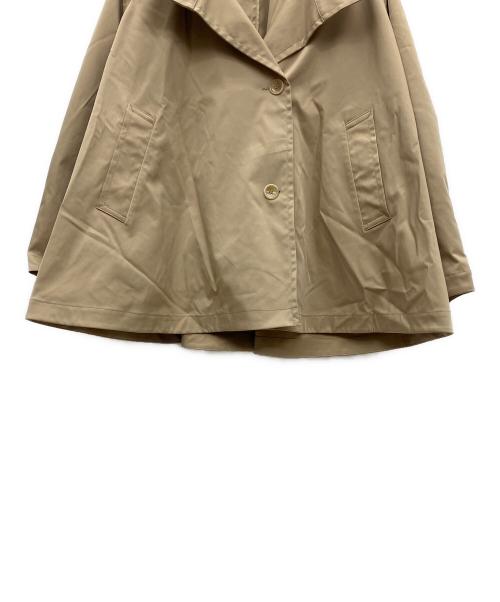 Adam et Rope（アダム エ ロペ）Adam et Rope (アダム エ ロペ) フレアミドルトレンチコート ベージュ サイズ:SIZE Free 未使用品の古着・服飾アイテム