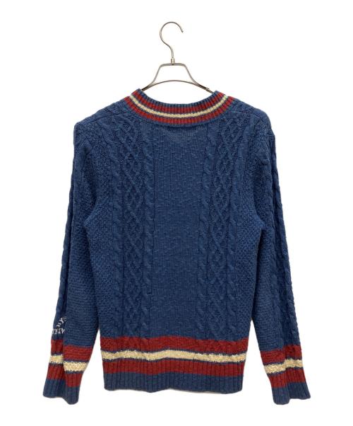 Hysteric Glamour（ヒステリックグラマー）Hysteric Glamour (ヒステリックグラマー) 厚手ニット ブルー サイズ:FREEの古着・服飾アイテム