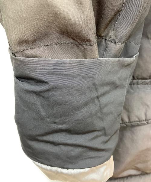 PEUTEREY（ピューテリー）PEUTEREY (ピューテリー) ラビットファー付ダウンジャケット グレー サイズ:Sの古着・服飾アイテム