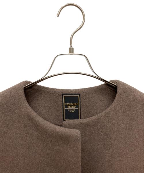 any FAM（エニィ ファム）any FAM (エニィ ファム) ウールロングコート ブラウン サイズ:2の古着・服飾アイテム