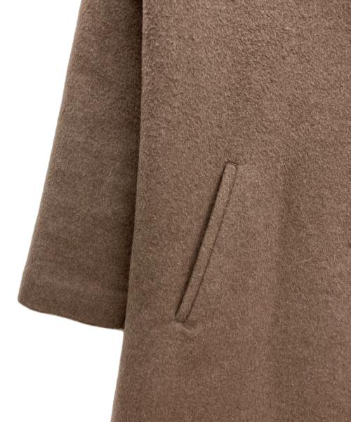 any FAM（エニィ ファム）any FAM (エニィ ファム) ウールロングコート ブラウン サイズ:2の古着・服飾アイテム