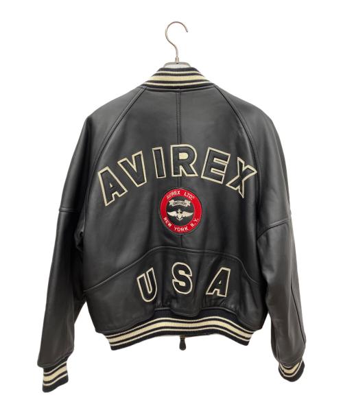 AVIREX（アヴィレックス）AVIREX (アヴィレックス) アメリカンクラシック スタジャン ブラック サイズ:Mの古着・服飾アイテム