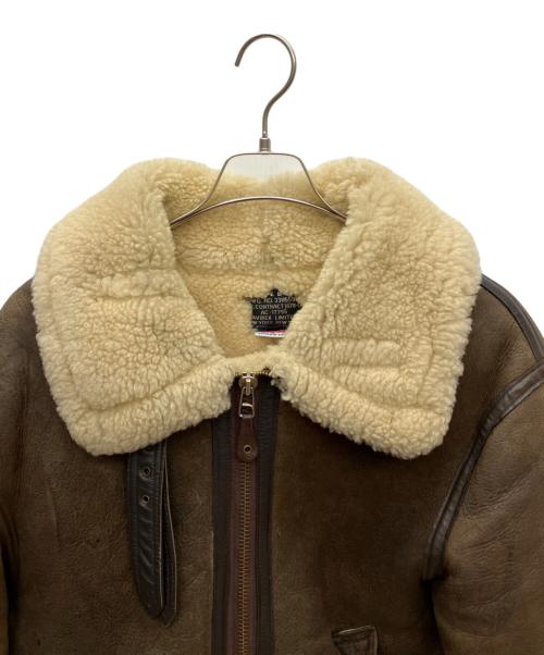 AVIREX（アヴィレックス）AVIREX (アヴィレックス) B-3ジャケット ブラウン サイズ:36の古着・服飾アイテム