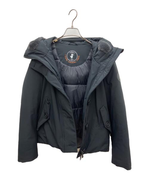 save the duck（セイブ ザ ダック）SAVE THE DUCK (セイブ ザ ダック) 中綿ジャケット ブラック サイズ:SIZE 2の古着・服飾アイテム