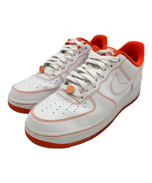 NIKE（ナイキ）NIKE (ナイキ) スニーカーAIR FORCE1 LOW ホワイト×オレンジ サイズ:27.5cmの古着・服飾アイテム
