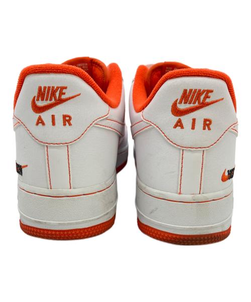 NIKE（ナイキ）NIKE (ナイキ) スニーカーAIR FORCE1 LOW ホワイト×オレンジ サイズ:27.5cmの古着・服飾アイテム