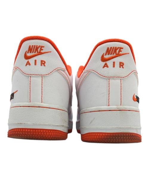 NIKE（ナイキ）NIKE (ナイキ) スニーカーAIR FORCE1 LOW ホワイト×オレンジ サイズ:27.5cmの古着・服飾アイテム