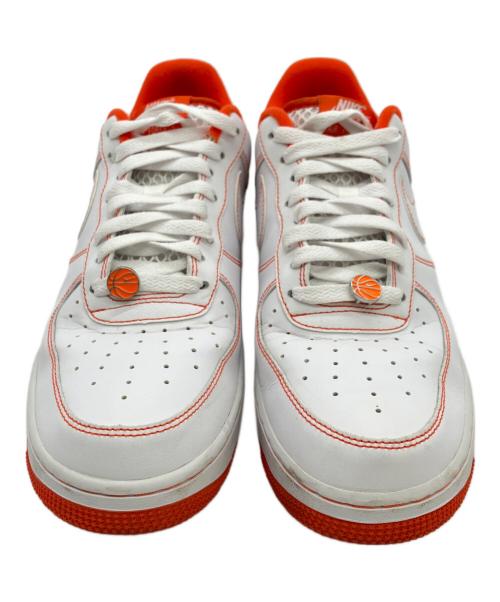 NIKE（ナイキ）NIKE (ナイキ) スニーカーAIR FORCE1 LOW ホワイト×オレンジ サイズ:27.5cmの古着・服飾アイテム