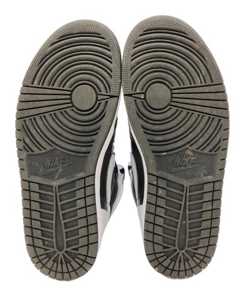 NIKE（ナイキ）NIKE (ナイキ) AIR JORDAN 1 RETRO HIGH ブラック×ホワイト サイズ:27cmの古着・服飾アイテム