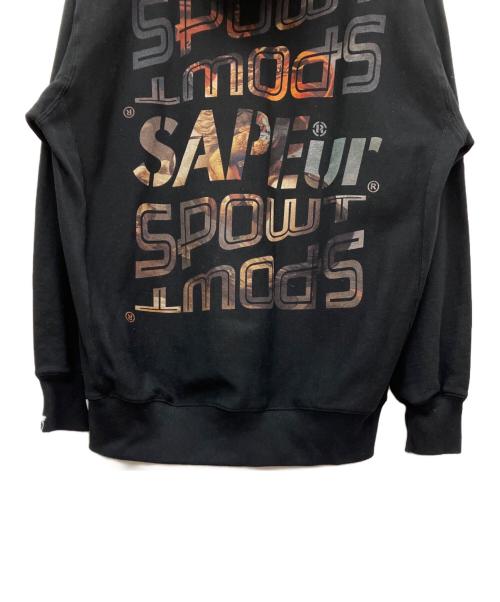 SAPEur（サプール）SAPEur (サプール) プルオーバーパーカー ブラック サイズ:SIZE XLの古着・服飾アイテム