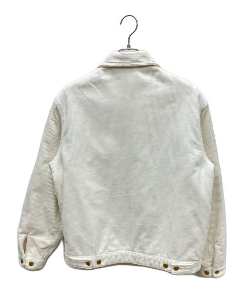 SUPREME（シュプリーム）Supreme (シュプリーム) Dickies (ディッキーズ) Corduroy Work Jacket ホワイト サイズ:Sの古着・服飾アイテム