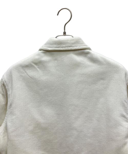 SUPREME（シュプリーム）Supreme (シュプリーム) Dickies (ディッキーズ) Corduroy Work Jacket ホワイト サイズ:Sの古着・服飾アイテム