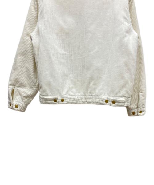 SUPREME（シュプリーム）Supreme (シュプリーム) Dickies (ディッキーズ) Corduroy Work Jacket ホワイト サイズ:Sの古着・服飾アイテム