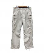 WILD THINGSワイルドシングス）の古着「ソフトシェルM-51ウォームパンツ」｜ベージュ