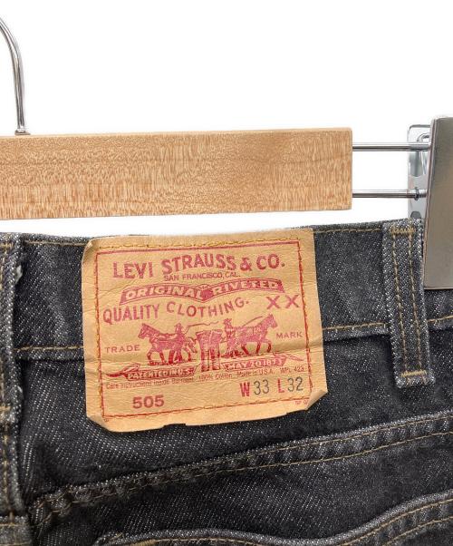 LEVI'S（リーバイス）LEVI'S (リーバイス) デニムパンツ ブラック サイズ:83.5cm (W33)の古着・服飾アイテム