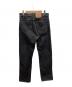 LEVI'S (リーバイス) デニムパンツ ブラック サイズ:83.5cm (W33)：22000円