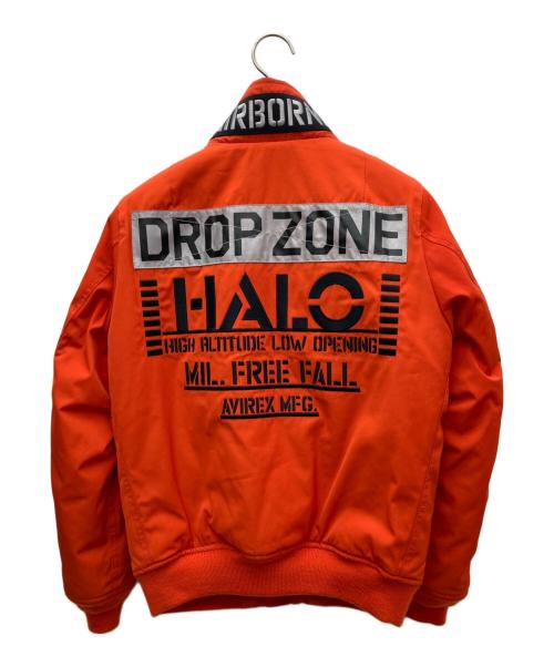 AVIREX（アヴィレックス）AVIREX (アヴィレックス) MA-1ジャケット オレンジ サイズ:Sの古着・服飾アイテム