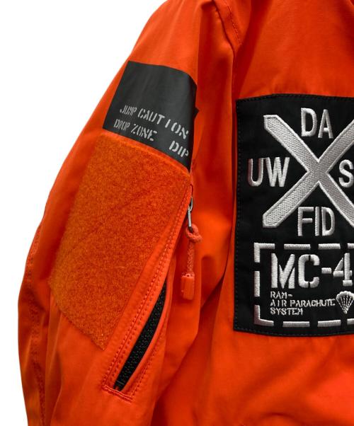 AVIREX（アヴィレックス）AVIREX (アヴィレックス) MA-1ジャケット オレンジ サイズ:Sの古着・服飾アイテム