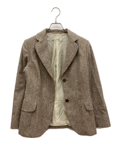 JIL SANDER（ジルサンダー）JIL SANDER (ジルサンダー) ウールジャケット ベージュ サイズ:34の古着・服飾アイテム