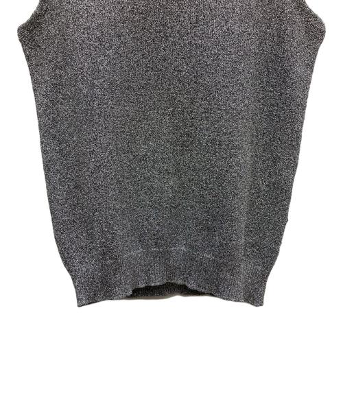 THIRD MAGAZINE（サードマガジン）THIRD MAGAZINE (サードマガジン) ニットタンクトップ シルバー サイズ:9の古着・服飾アイテム