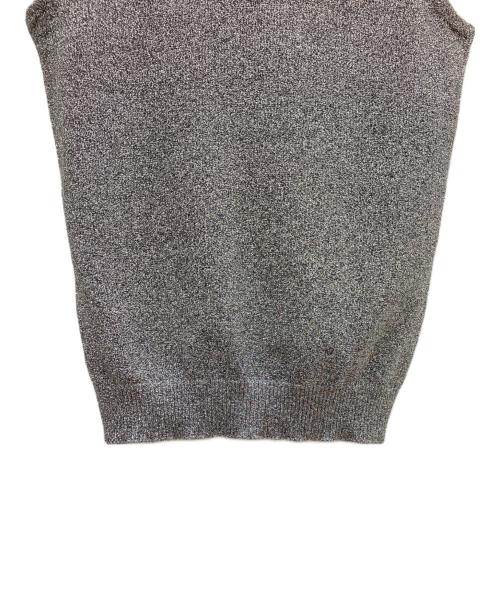 THIRD MAGAZINE（サードマガジン）THIRD MAGAZINE (サードマガジン) ニットタンクトップ シルバー サイズ:9の古着・服飾アイテム