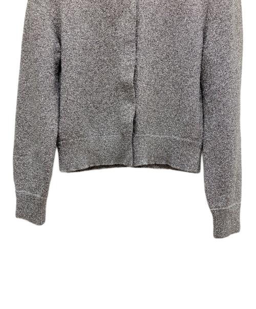 THIRD MAGAZINE（サードマガジン）THIRD MAGAZINE (サードマガジン) 薄手カーディガン シルバー サイズ:9の古着・服飾アイテム