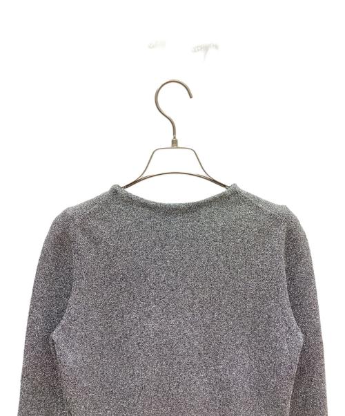 THIRD MAGAZINE（サードマガジン）THIRD MAGAZINE (サードマガジン) 薄手カーディガン シルバー サイズ:9の古着・服飾アイテム