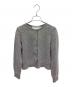 THIRD MAGAZINE（サードマガジン）の古着「薄手カーディガン」｜シルバー