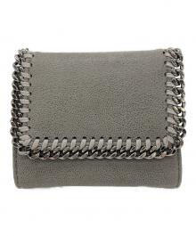 STELLA McCARTNEY（ステラマッカートニー）の古着「ファラベラミニトリフォールドウォレット」｜グレー