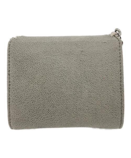 STELLA McCARTNEY（ステラマッカートニー）STELLA McCARTNEY (ステラマッカートニー) ファラベラミニトリフォールドウォレット グレーの古着・服飾アイテム