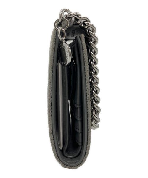 STELLA McCARTNEY（ステラマッカートニー）STELLA McCARTNEY (ステラマッカートニー) ファラベラミニトリフォールドウォレット グレーの古着・服飾アイテム