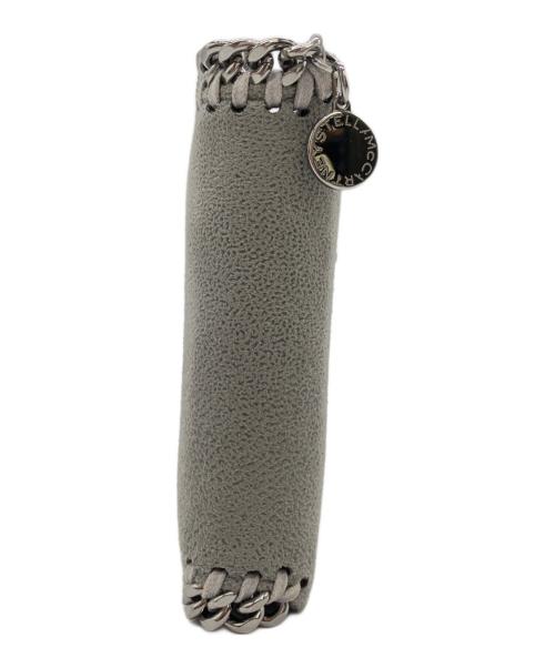 STELLA McCARTNEY（ステラマッカートニー）STELLA McCARTNEY (ステラマッカートニー) ファラベラミニトリフォールドウォレット グレーの古着・服飾アイテム