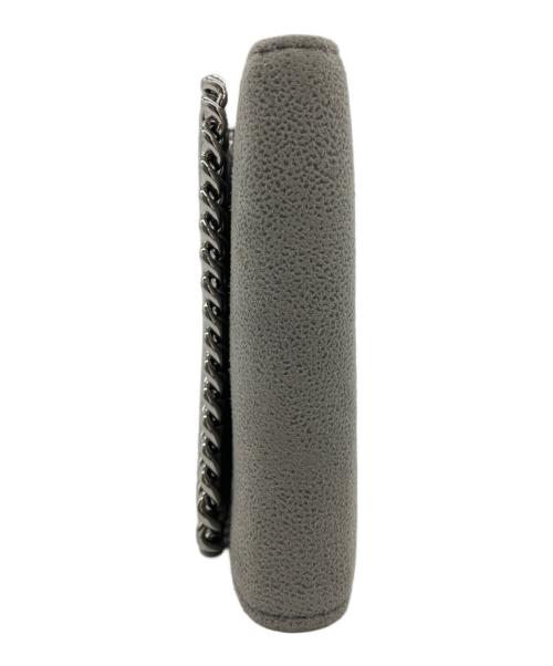 STELLA McCARTNEY（ステラマッカートニー）STELLA McCARTNEY (ステラマッカートニー) ファラベラミニトリフォールドウォレット グレーの古着・服飾アイテム