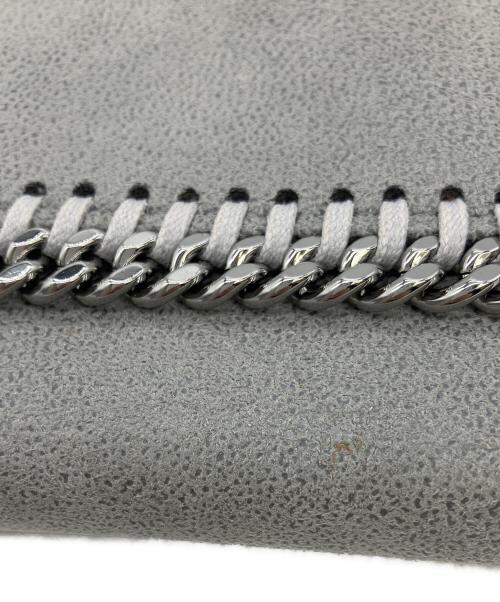 STELLA McCARTNEY（ステラマッカートニー）STELLA McCARTNEY (ステラマッカートニー) ファラベラミニトリフォールドウォレット グレーの古着・服飾アイテム