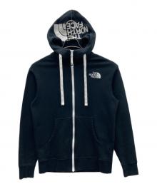 THE NORTH FACE（ザ ノース フェイス）の古着「Rearview Full Zip Hoodie 裏起毛」｜ブラック