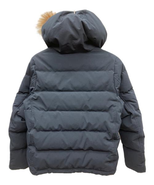 DANTON（ダントン）DANTON (ダントン) ファー付ダウンジャケット ネイビー サイズ:38の古着・服飾アイテム