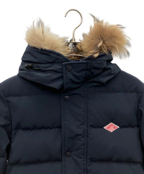 DANTON（ダントン）DANTON (ダントン) ファー付ダウンジャケット ネイビー サイズ:38の古着・服飾アイテム
