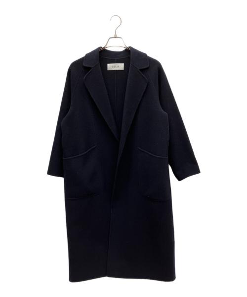 SOEJU（ソージュ）SOEJU (ソージュ) ウールリバーローブコート ネイビー サイズ:Sの古着・服飾アイテム