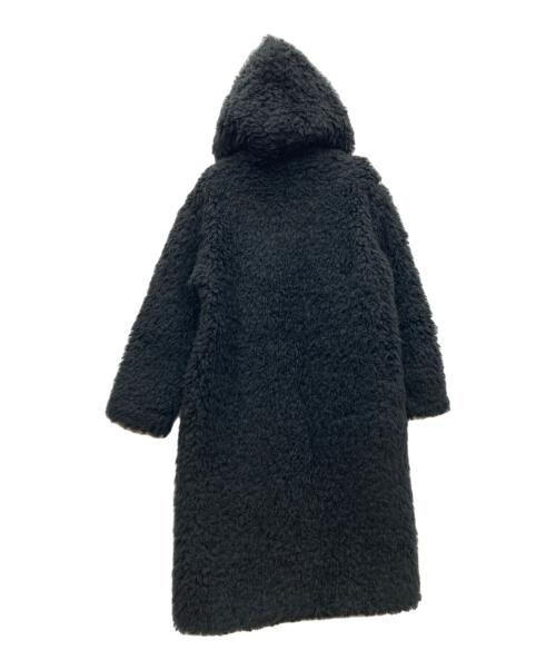 ReNAVE（リネイヴ）ReNAVE (リネイヴ) プードルボア ロングジャケット ブラック サイズ:Sの古着・服飾アイテム