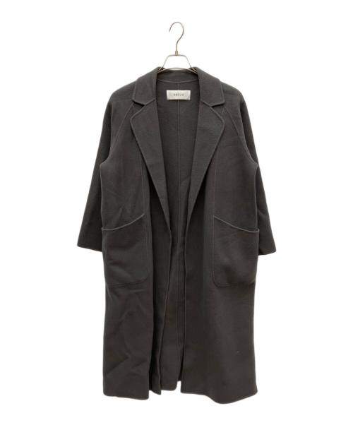 SOEJU（ソージュ）SOEJU (ソージュ) ウールリバーローブコート グレー サイズ:Sの古着・服飾アイテム