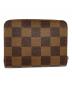 LOUIS VUITTON (ルイ ヴィトン) ダミエ ジッピーコインパース ブラウン：40000円