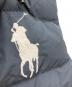 中古・古着 POLO RALPH LAUREN (ポロ・ラルフローレン) ビッグポニーダウンベスト ブラック サイズ:XS：15000円