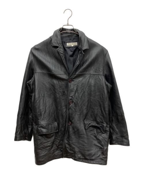 ALBO QUATTRO（アルボクワトロ）ALBO QUATTRO (アルボクワトロ) レザージャケット ブラック サイズ:不明の古着・服飾アイテム