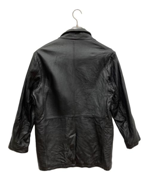 ALBO QUATTRO（アルボクワトロ）ALBO QUATTRO (アルボクワトロ) レザージャケット ブラック サイズ:不明の古着・服飾アイテム