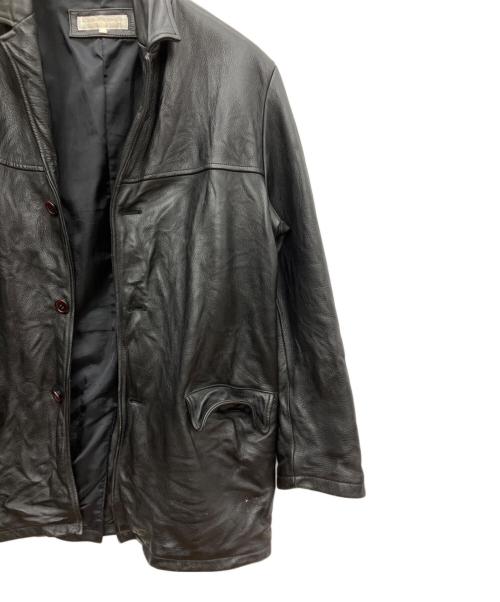 ALBO QUATTRO（アルボクワトロ）ALBO QUATTRO (アルボクワトロ) レザージャケット ブラック サイズ:不明の古着・服飾アイテム