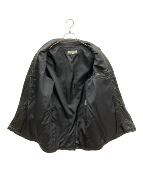 ALBO QUATTRO（アルボクワトロ）ALBO QUATTRO (アルボクワトロ) レザージャケット ブラック サイズ:不明の古着・服飾アイテム