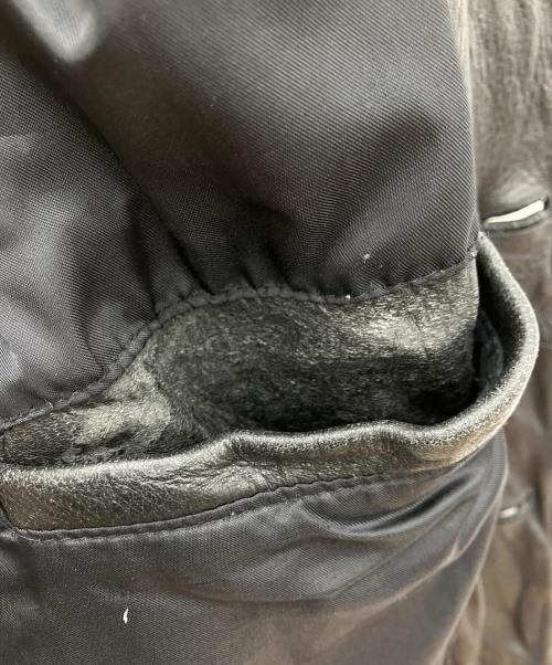 ALBO QUATTRO（アルボクワトロ）ALBO QUATTRO (アルボクワトロ) レザージャケット ブラック サイズ:不明の古着・服飾アイテム