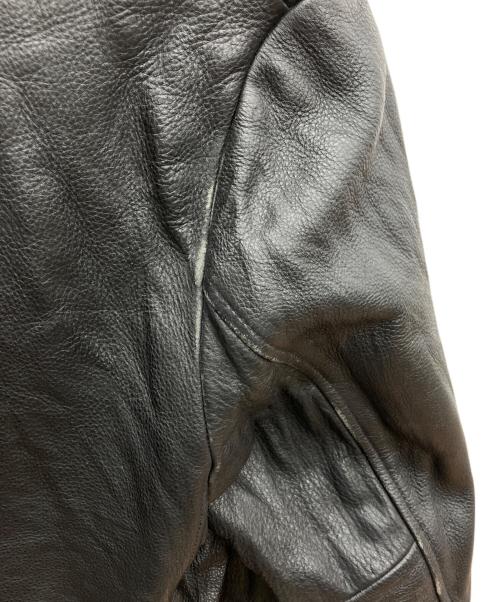ALBO QUATTRO（アルボクワトロ）ALBO QUATTRO (アルボクワトロ) レザージャケット ブラック サイズ:不明の古着・服飾アイテム