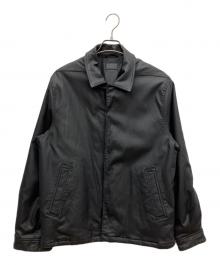 DANKE SCHON（ダンケ シェーン）の古着「PREMIUM COATING COACH JACKET（プレミアム コーティング コーチジャケット）」｜ブラック