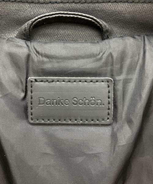 DANKE SCHON（ダンケ シェーン）DANKE SCHON (ダンケ シェーン) PREMIUM COATING COACH JACKET（プレミアム コーティング コーチジャケット） ブラック サイズ:Mの古着・服飾アイテム
